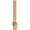 Ekena Millwork Bellingham Timber Gable Bracket, Western Red Cedar, 84"W x 31"H x 3 1/2"D x 3 1/2"F, 9/12 Pitch GBW084X31X0404BEL00SWR - alternate 5
